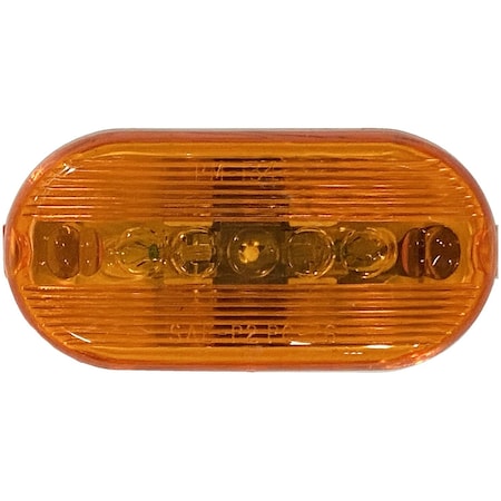Peterson Incandescent Oblong 418 Length x 2 Width x 1132 Height Amber Lens V135A